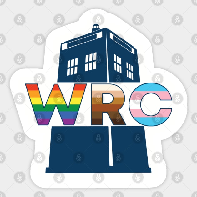 Classic WRC Pride 2021 Sticker by Fanthropy Running Clubs